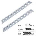 【法人限定】日軽金アクト アルミブリッジ 2本1セット(標準型)アングルフックタイプ 05-C6-30 【メーカー直送・代引不可・置配不可・配送地域限定】