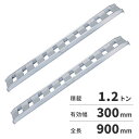 【法人限定】日軽金アクト アルミブリッジ 2本1セット(標準型)アングルフックタイプ 12-C3-30 【メーカー直送・代引不可・置配不可・配送地域限定】