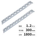 【6月5日限定!最大100%ポイントバック】【法人限定】日軽金アクト アルミブリッジ 2本1セット(標準型)アングルフックタイプ 12-C6-30 【メーカー直...