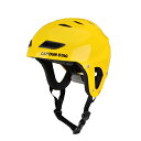 キャプテンスタッグ スポーツヘルメットEXキッズ イエロー US-3220(4)