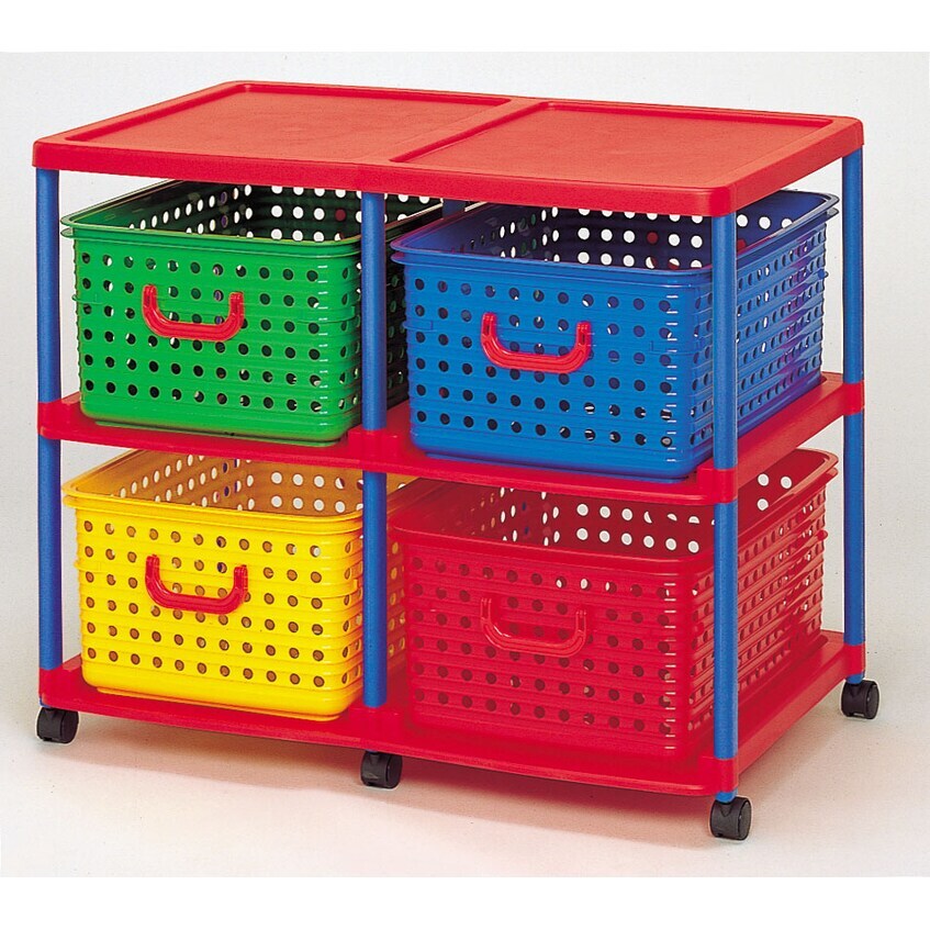 【10月はエントリーでP5倍！】和泉化成 キッズビッグバスケット 4型 キャスター付き 3755B