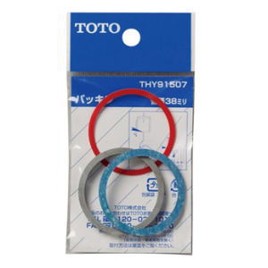 TOTO トイレ補修パーツパッキン管径38mm THY91507