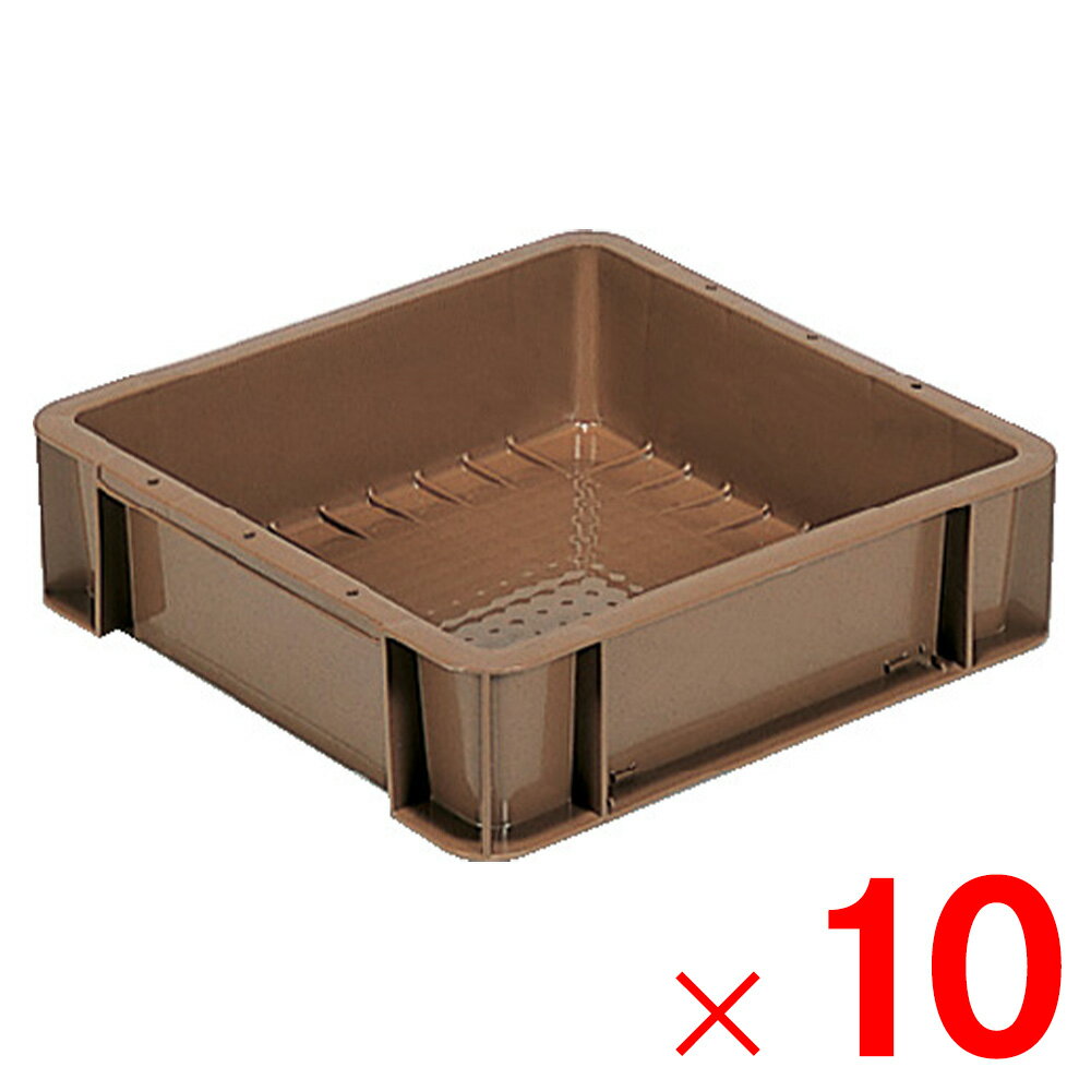 其它 - 【法人限定】サンコー サンボックス #10-5 ブラウン 200972-00 ×10個 セット販売 【メーカー直送・代引不可・置配不可】