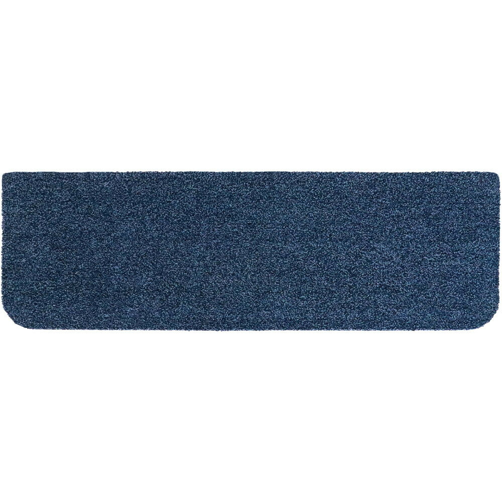 ラグタス 階段マット ワイド 22×70cm ネイビー NV ×15枚 ケース販売