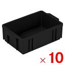 【法人限定】サンコー サンボックス #13 ブラック 201302-00 ×10個 セット販売 【メーカー直送・代引不可・置配不可】(3)