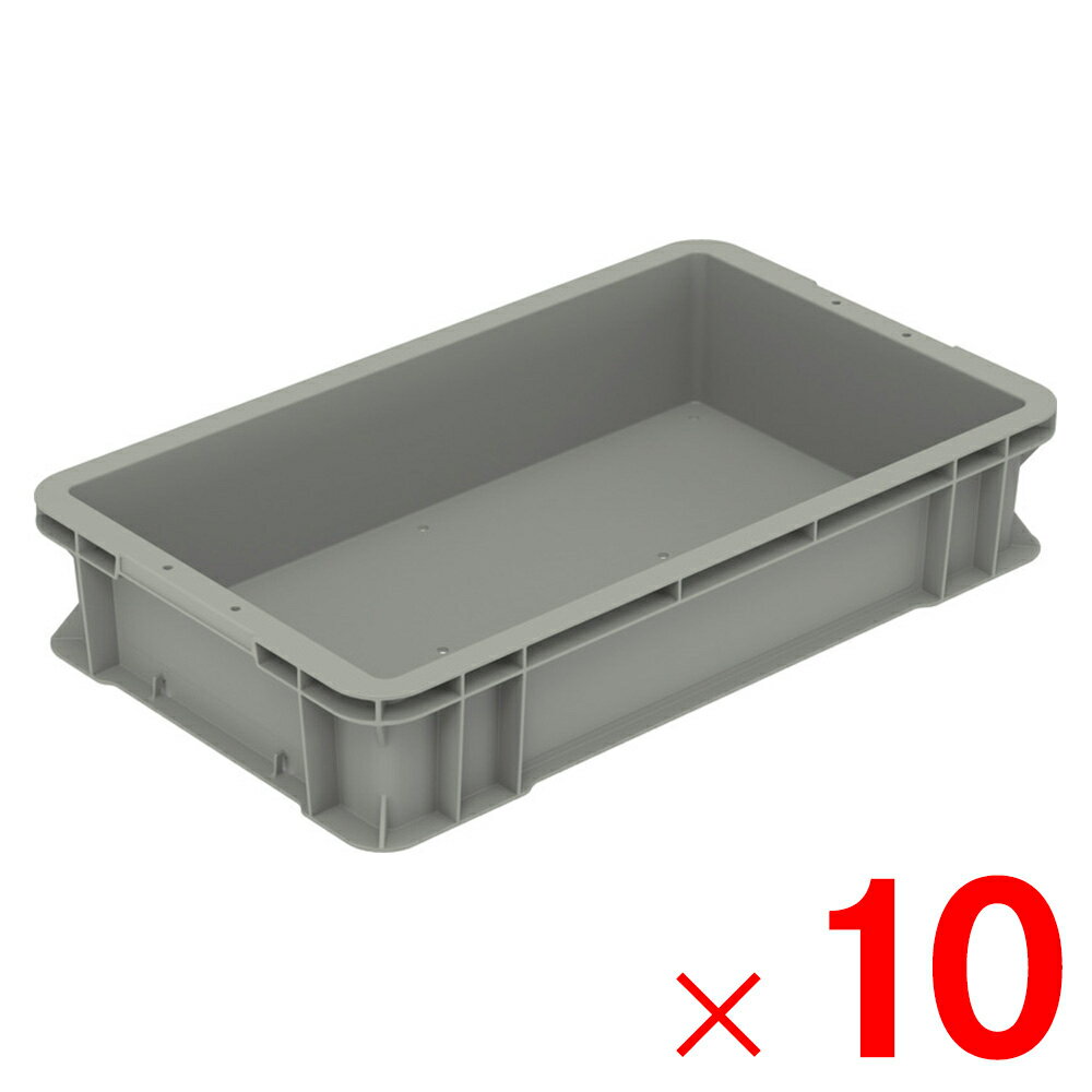 【法人限定】サンコー サンボックス #22-3 水抜き孔有 ライトグレー 202277-00 ×10個 セット販売 【メーカー直送・代引不可・置配不可】