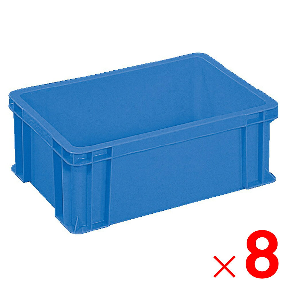 【法人限定】サンコー サンボックス #36-2 水抜き孔無 ブルー 203708-00 ×8個 セット販売 【メーカー直送・代引不可・置配不可】