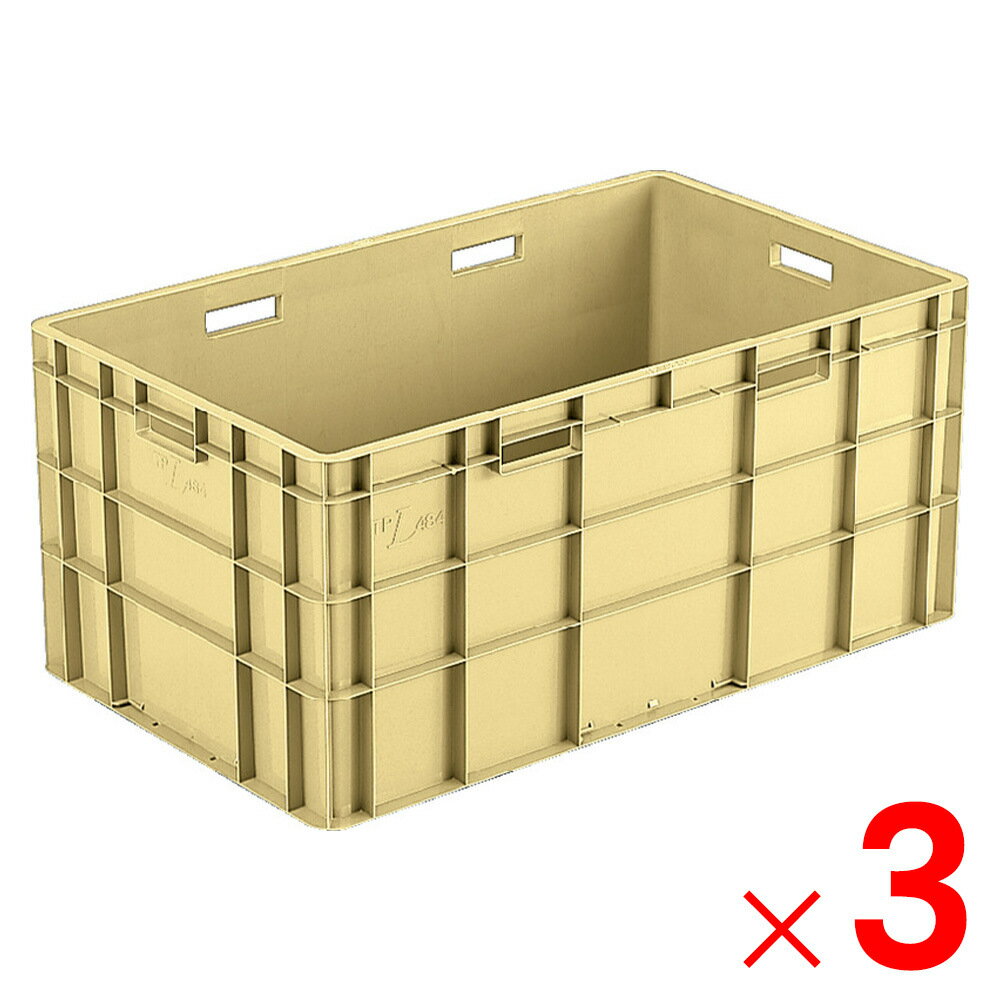 【法人限定】サンコー サンボックス TP484L クリーム 213100-00 ×3個 セット販売 【メーカー直送・代引不可・置配不可】(3)