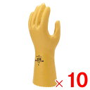【8月25日限定!最大100%ポイントバック】ショーワ 作業手袋 水産ニトローブ30 イエロー L No.771 ×10双 セット販売