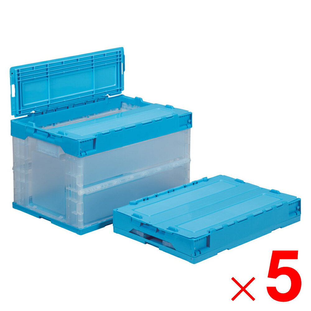 【法人限定】サンコー サンクレットオリコン L51B-L 透明/ライトブルー 559860-00 ×5個 セット販売 【メーカー直送・代引不可・置配不可】