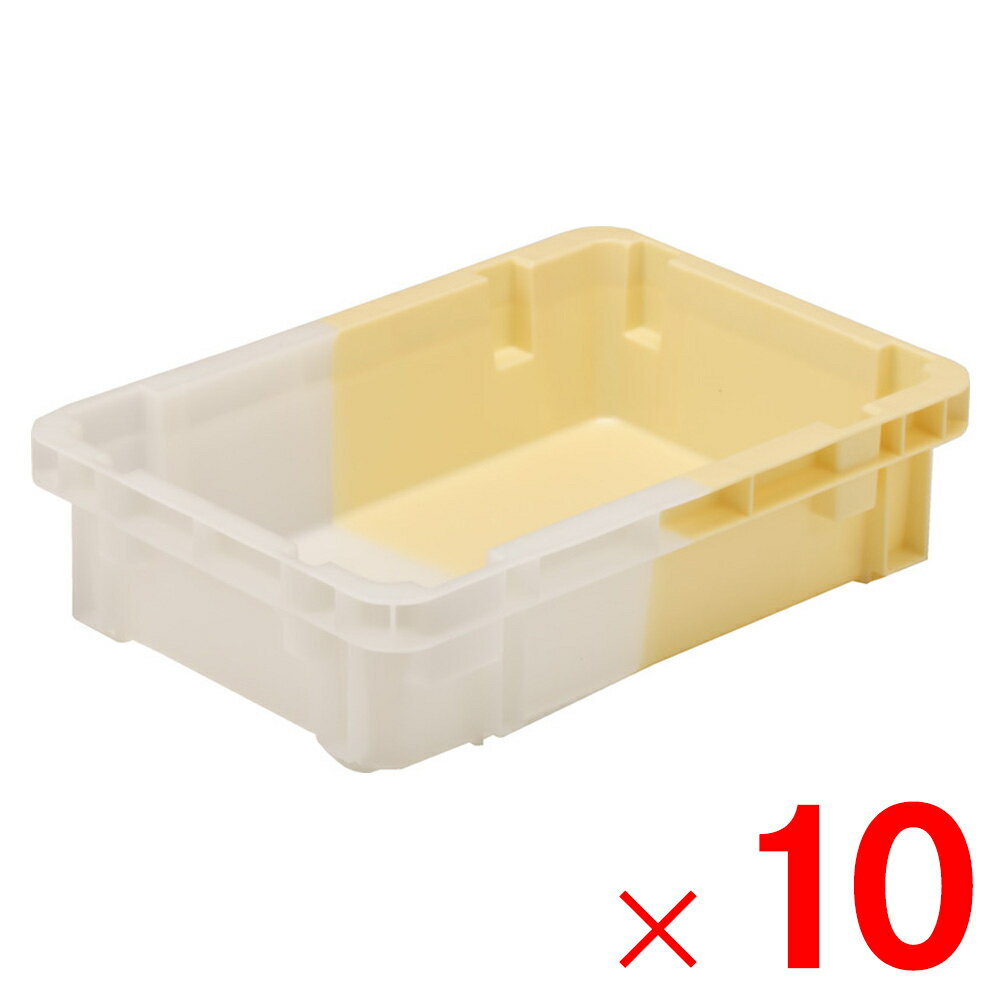 【法人限定】サンコー SNコンテナー B#11FJ クリーム/乳白色 201331-00 ×10個 セット販売 【メーカー直送・代引不可・置配不可】(3.0)