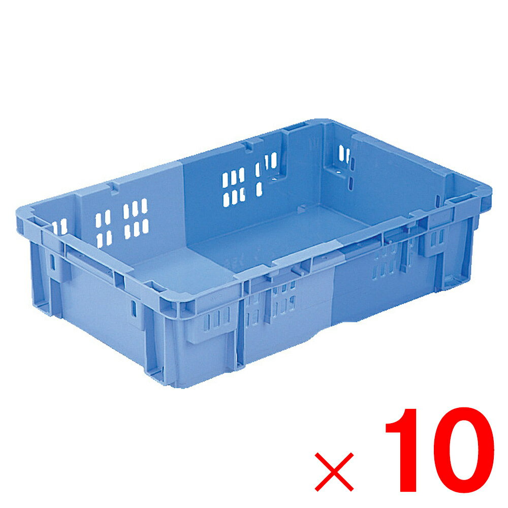 【法人限定】サンコー SNコンテナー C#18CG ブルー/ライトブルー 101853-00 ×10個 セット販売 【メーカ..
