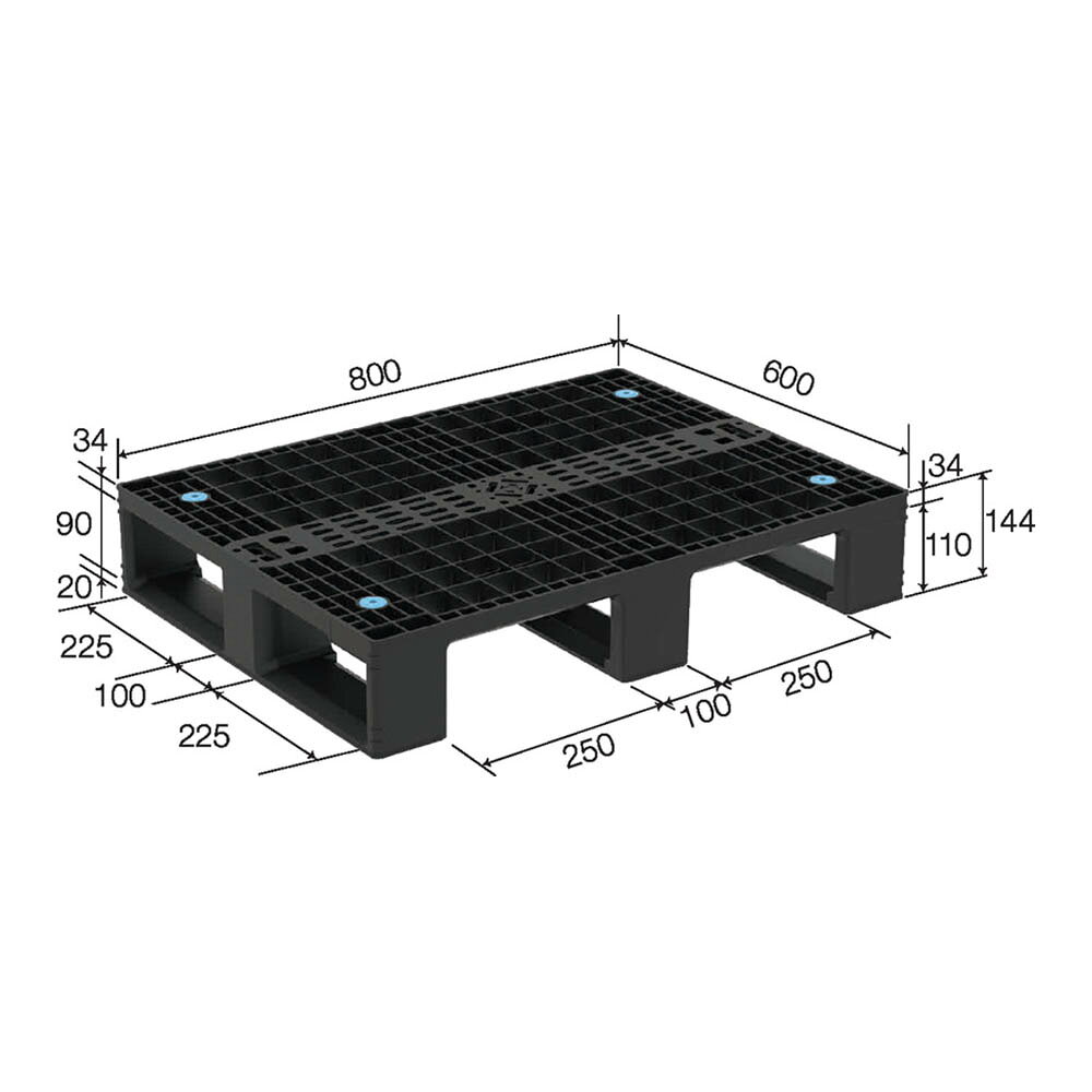 【8月5日限定！最大100％ポイントバック】【法人限定】サンコー パレット D4-608 ...