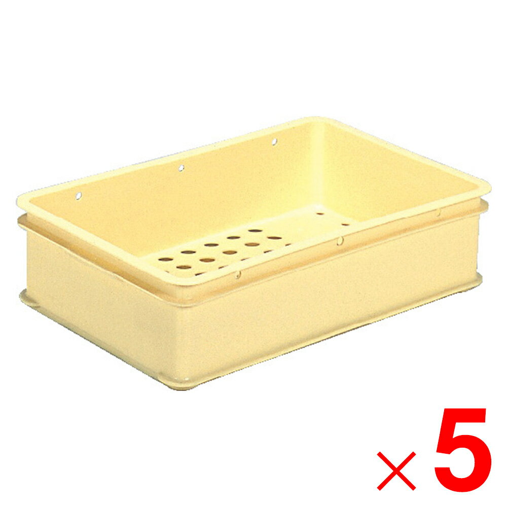 【6月25日限定！最大100％ポイントバック】【法人限定】サンコー 大型ばんじゅう A-2 水抜き孔有 クリーム 203301-00 ×5個 セット販売 【メーカー直送・代引不可・置配不可】