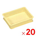 【法人限定】サンコー 特小型ばんじゅう F クリーム 200309-00 ×20個 セット販売 【メーカー直送・代引不可・置配不可】