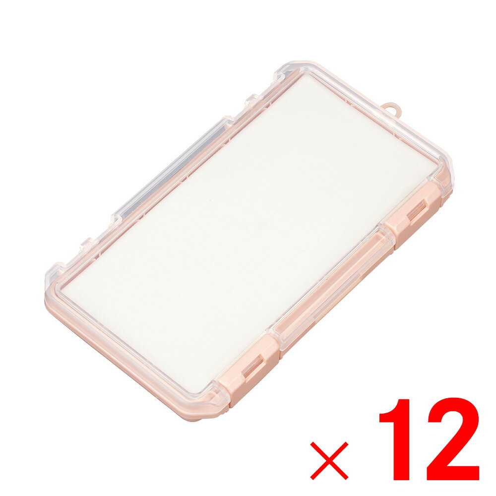 JEJアステージ クッション付コレクションケース 浅型 230HA コーラル ×12個 ケース販売