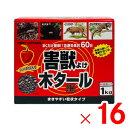 中島商事 ハバネロ入り害獣除け木タール 1kg ×16個 ケース販売