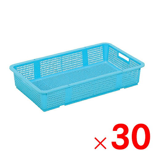 【法人限定】サンコー 水切篭 PP ライトブルー 101430-00 ×30個 セット販売 【メーカー直送・代引不可..