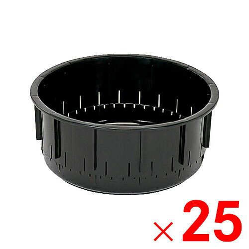 【法人限定】サンコー 養鰻篭 ブラック 402200-00 ×25個 セット販売 【メーカー直送・代引不可・置配不..
