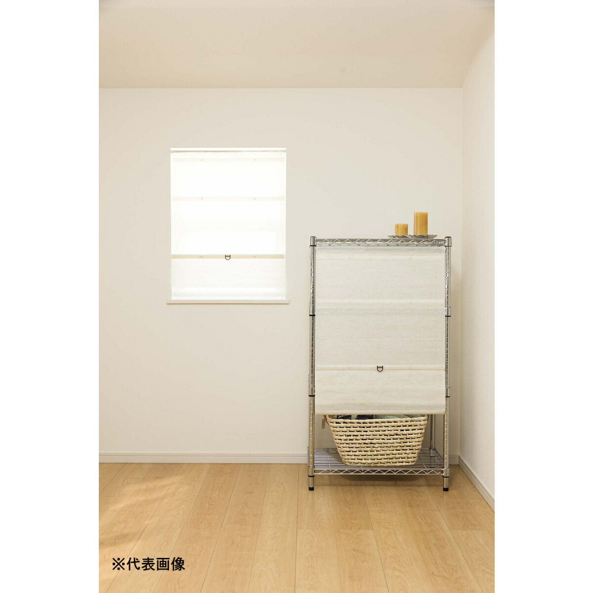 フルネス コードレスシェード スレバー ナチュラル 90×160cm L6155 【メーカー直送・代引不可・置配不可・配送地域限定】