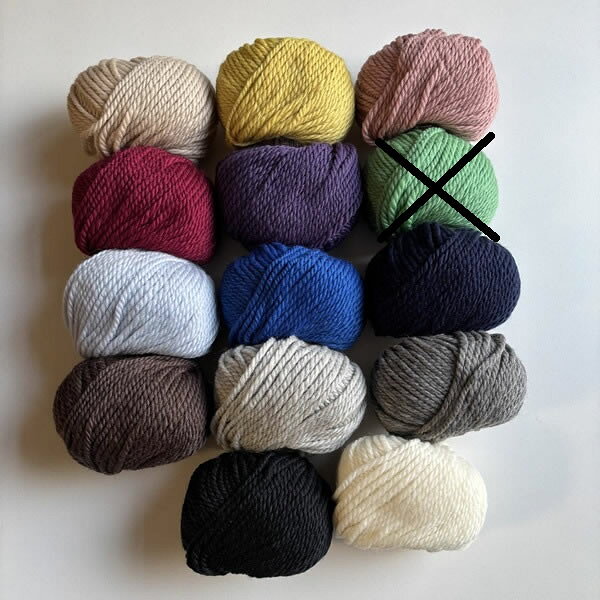 シェリー 純毛極太 30g玉毛糸 ＜織り 編み ニット 毛糸＞