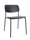 ▼▼▼COLLECTION LIVING(コレクションリビング)Cerantola【チェラントラ社】COLOS【コロス】スタッキングチェア DAILY1 CHAIR デイリー1チェア 色:ブラック【完成品】Made in Italy