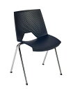 ◆GW特集！ポイント10倍！◆COLLECTION LIVING（コレクションリビング）Cerantolaスタッキングチェア STRIKE CHAIR　ストライクチェア　色：ネイビーMade in Italy