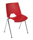 ☆☆☆☆☆COLLECTION LIVING（コレクションリビング）Cerantola【チェラントラ社】スタッキングチェア STRIKE CHAIR　ストライクチェア　色：レッド【完成品】Made in Italy