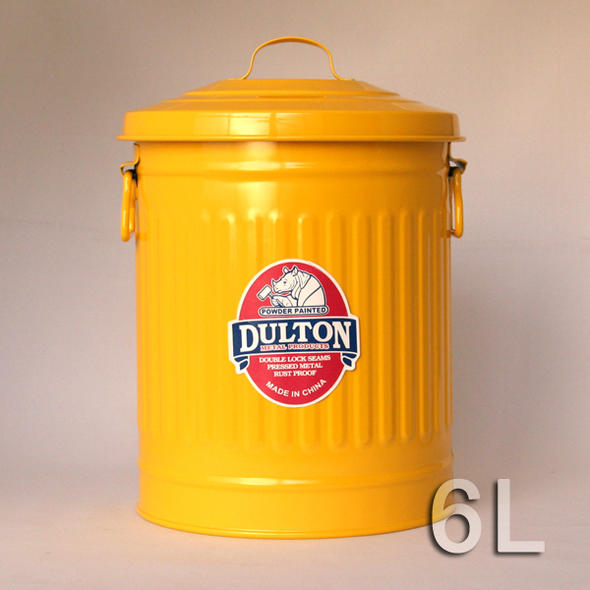 ☆☆☆☆☆DULTON(ダルトン)おしゃれなガーベージカンMini garbage can 色：イエローサイズ：M