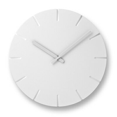 ／20周年／ブラック／ポイント10倍／【デザイン：寺田尚樹】Lemnos（レムノス）インテリアクロックCARVED