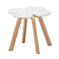 ▼▼▼天童木工(tendo)CLOVER STOOL(S) クローバースツール(S)T-3219MD-WA 色:ホワイト【デザイン:小池智子】