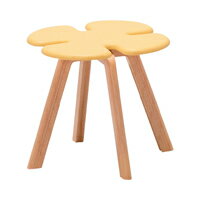 ▼▼▼天童木工(tendo)CLOVER STOOL(S) クローバースツール(S)T-3219MD-YA 色:イエロー【デザイン:小池智子】