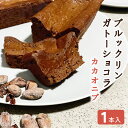 \ブルックリンガトーショコラ/送料込『パヴェノワール〔カカオニブ〕ホール』チョコレート ケーキ 敬老の日 ハロウィン 孫の日 お歳暮 御歳暮 人気 誕生日 ギフ...