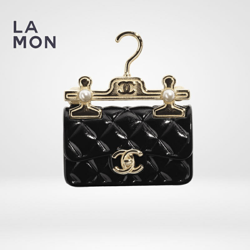 【新品】シャネル ブローチ CHANEL BROOCH AB9849 ココマーク メタル レジン コスチューム パール ブローチ GOLD/BLACK ゴールド/ブラック系のサムネイル