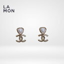 【新品】シャネル ピアス イヤリング CHANEL EARRINGS AB7332 ココマーク メタル コスチューム パール ピアス イヤリング GOLD ゴールド系(4)