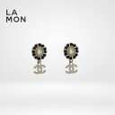 【新品】シャネル ピアス イヤリング CHANEL EARRINGS AB6768 ココマーク メタル ストラス コスチューム パール レザー ピアス イヤリング GOLD/BLACK ゴールド/ブラック系