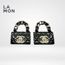 【新品】シャネル ピアス イヤリング CHANEL EARRINGS ABA007 ココマーク メタル レジン レザー ピアス イヤリング GOLD/BLACK ゴールド/ブラック系