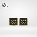 【新品】シャネル ピアス イヤリング CHANEL EARRINGS ABA757 ココマーク メタル ピアス イヤリング GOLD/BLACK ゴールド/ブラック系