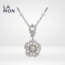 【新品】シャネル ネックレス CHANEL NECKLACE AB3509 ココマーク メタル ストラス コスチューム パール ネックレス SILVER シルバー系(4)