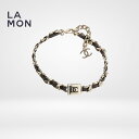 【新品】シャネル ネックレス CHANEL NECKLACE AB6771 ココマーク メタル レザー チョーカー ネックレス GOLD/BLACK ゴールド/ブラック系