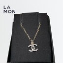 【新品】シャネル ネックレス CHANEL NECKLACE ABC147 ココマーク メタル ストラス ネックレス GOLD ゴールド系