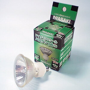 【岩崎】JR12V45WUV/MK5EZ/HA2　ハロゲン球75W形　EZ10　Ф50　中角　【RCP】