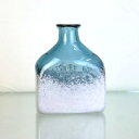 ԕr {g Flowerbase A}fBt[U[{g keshiki-bottle-steelblue-lightgray Azzurro Glass Studio h