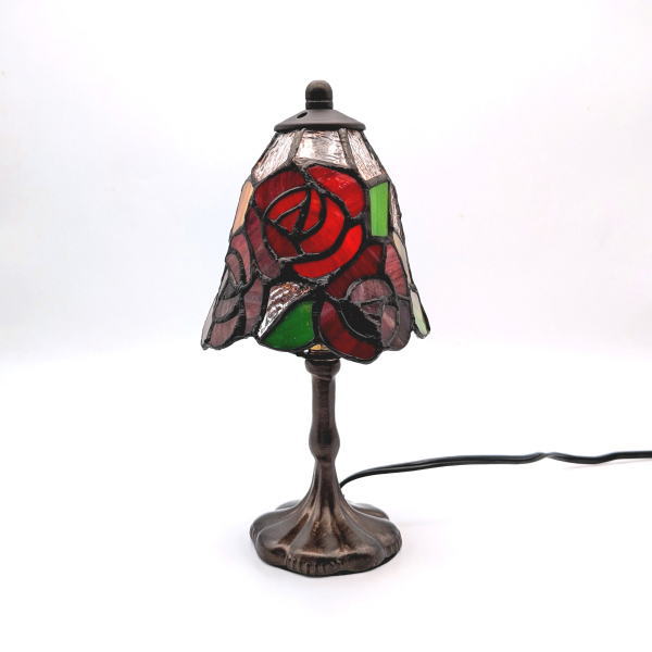 ステンドグラス ランプ ステンドグラスランプ テーブルランプ td033518