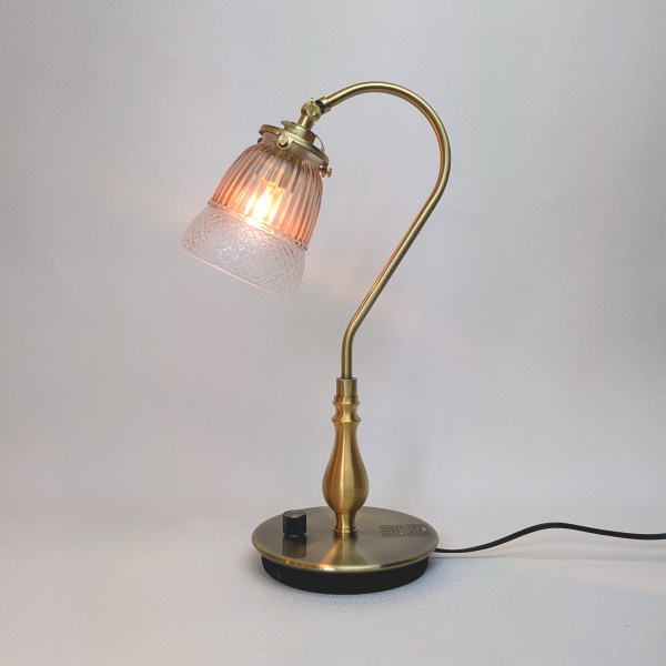 クリアガラステーブルランプ 照明 テーブルランプ 卓上ランプ fc1210g-fc328