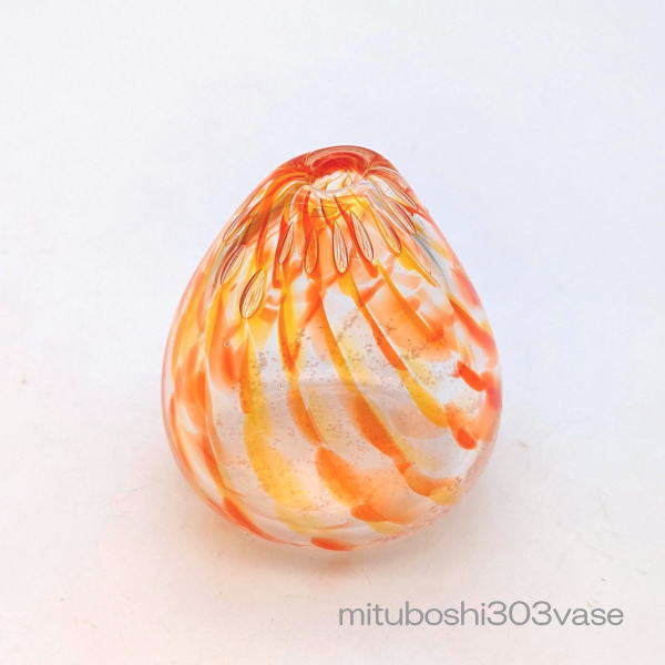 乐天商城 - 琉球ガラス一輪挿し・花瓶・ flowervase　mituboshi303vase　三ツ星工房　沖縄