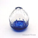 琉球ガラス一輪挿し・花瓶・ flowervase mituboshi73vase 三ツ星工房 沖縄