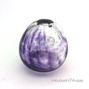 琉球ガラス一輪挿し・花瓶・ flowervase mituboshi74vase 三ツ星工房 沖縄