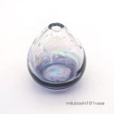 琉球ガラス一輪挿し・花瓶・ flowervase mituboshi191vase 三ツ星工房 沖縄