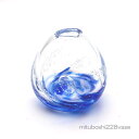 琉球ガラス一輪挿し・花瓶・ flowervase mituboshi228vase 三ツ星工房 沖縄